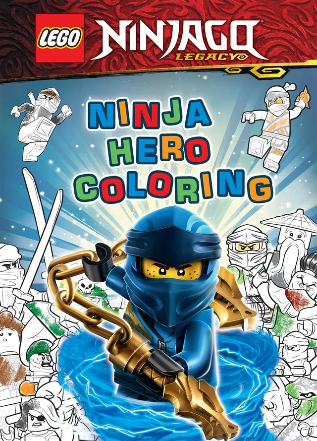LEGO 9780794447137-1 Ninjago Legacy: Ninja Hero Coloring