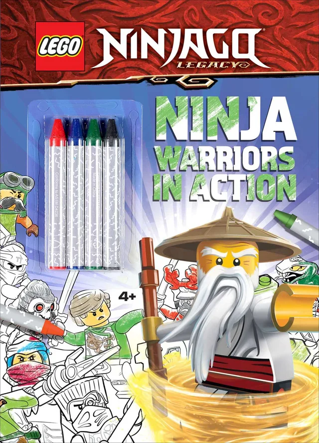 LEGO 9780794447540-1 Ninjago Legacy: Ninja Warriors in Action!