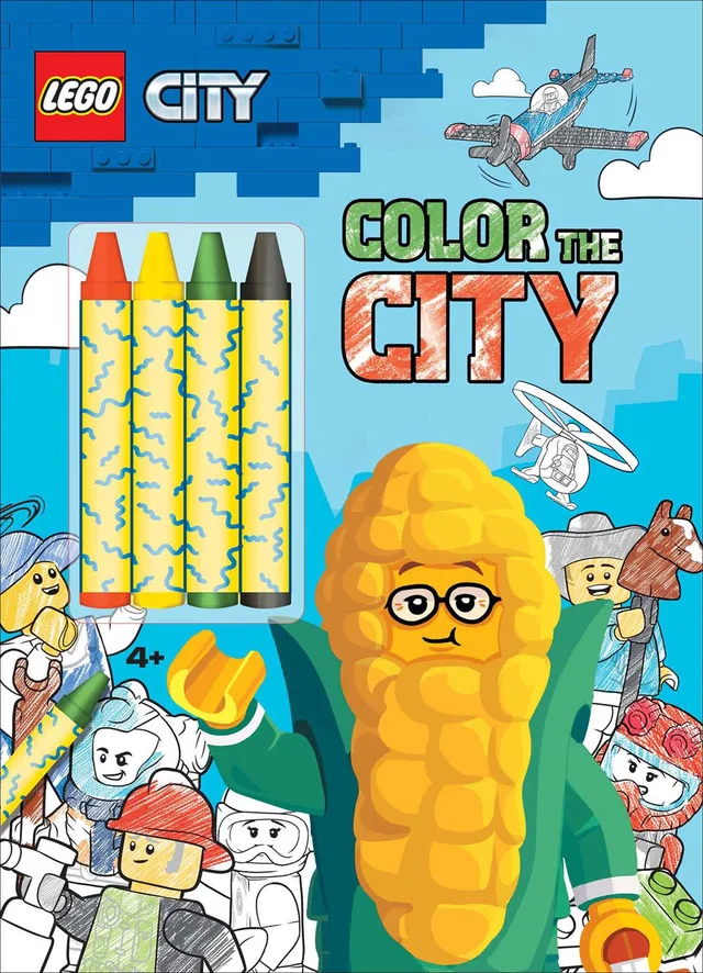LEGO 9780794447557-1 City: Color The City