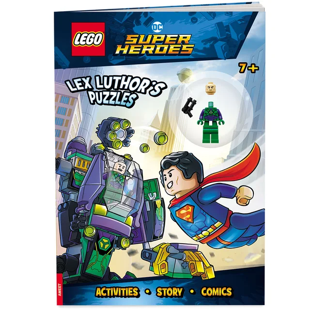 LEGO 9780794451097-1 DC Super Heroes: Lex Luthor's Puzzles