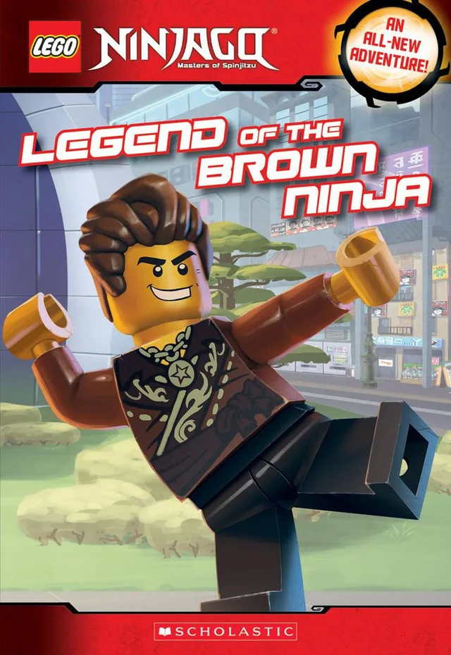 LEGO 9781338044669-1 Ninjago: Legend of the Brown Ninja