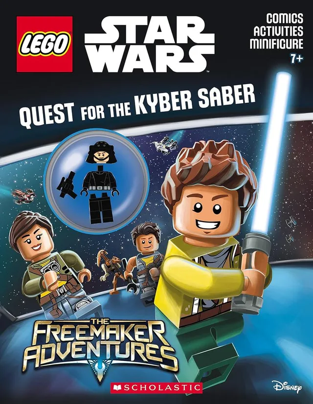 LEGO 9781338047431-1 Star Wars: Quest for the Kyber Saber