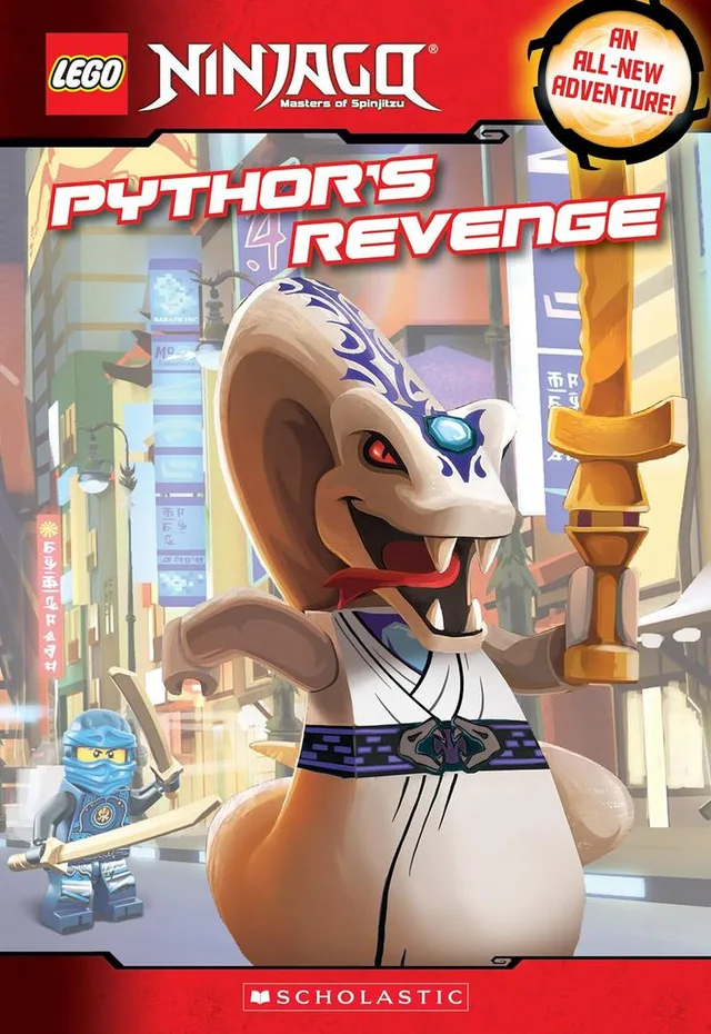LEGO 9781338117967-1 Ninjago: Pythor's Revenge
