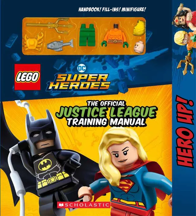 LEGO 9781338128123-1 DC Comics Super Heroes: The Official Justice League Training Manual