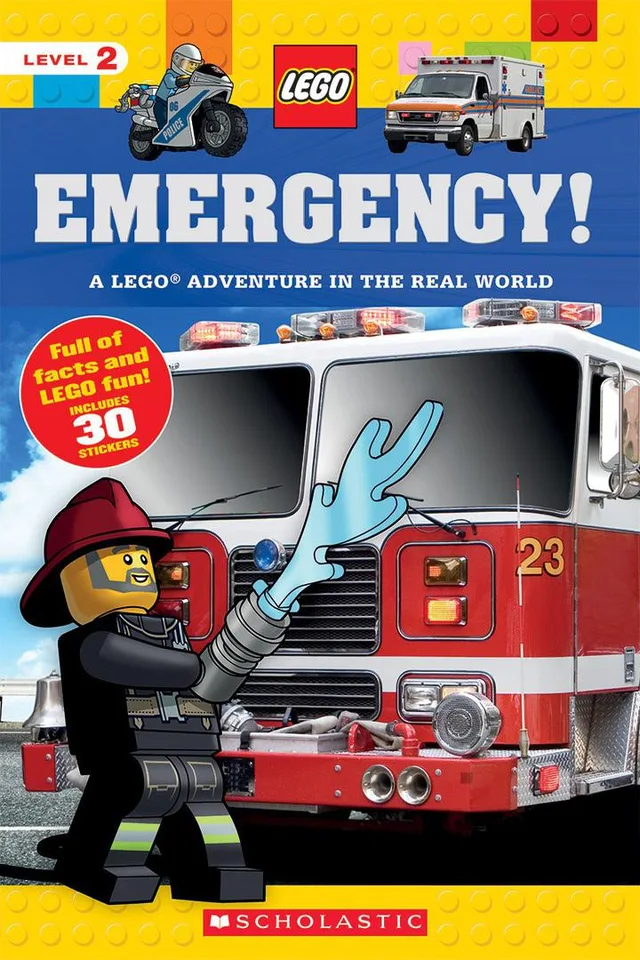 LEGO 9781338149142-1 Emergency!: A LEGO Adventure in the Real World
