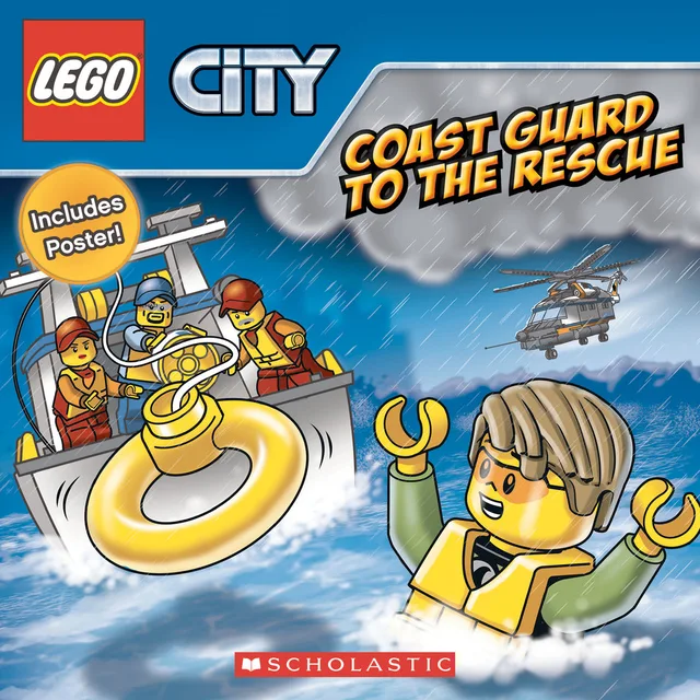 LEGO 9781338210224-1 City Coast Guard to the Rescue #16