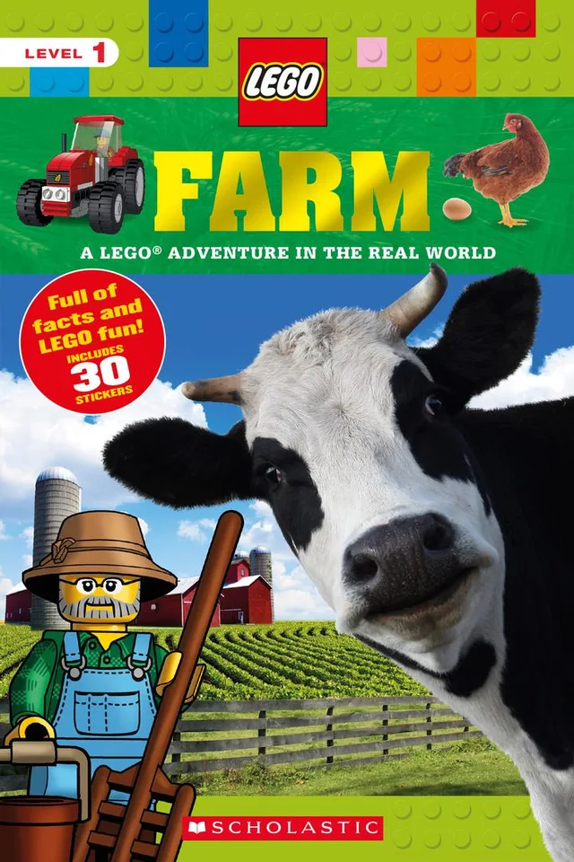 LEGO 9781338214246-1 Farm: A LEGO Adventure in the Real World
