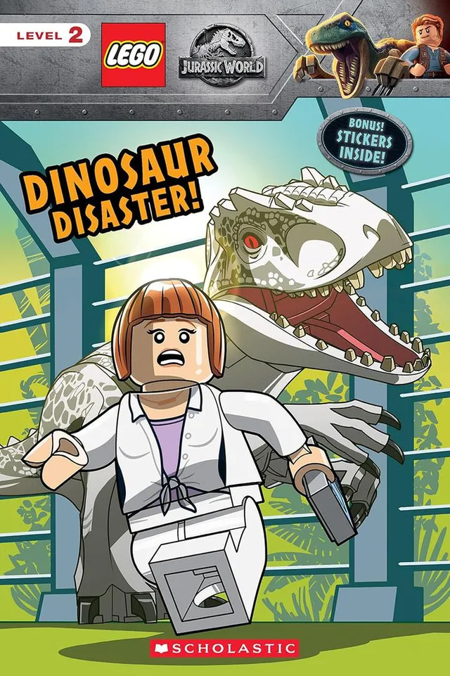 LEGO 9781338238013-1 Jurassic World: Dinosaur Disaster