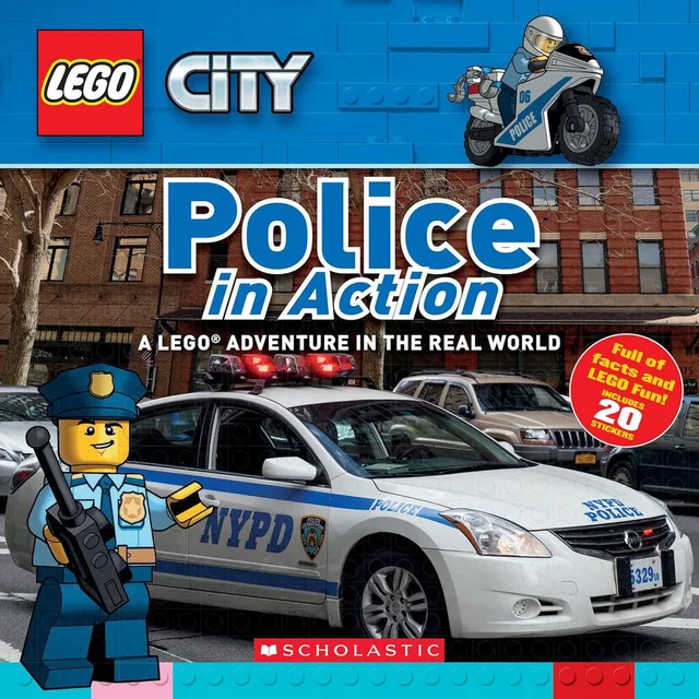 LEGO 9781338283421-1 City: Police in Action: A LEGO Adventure in the Real World
