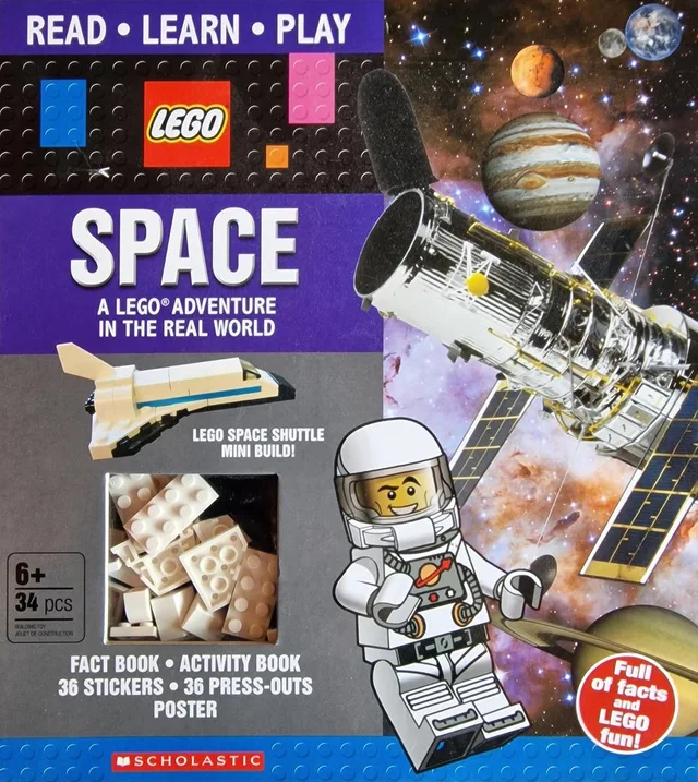 LEGO 9781338323290-1 Space: A Lego Adventure in the Real World