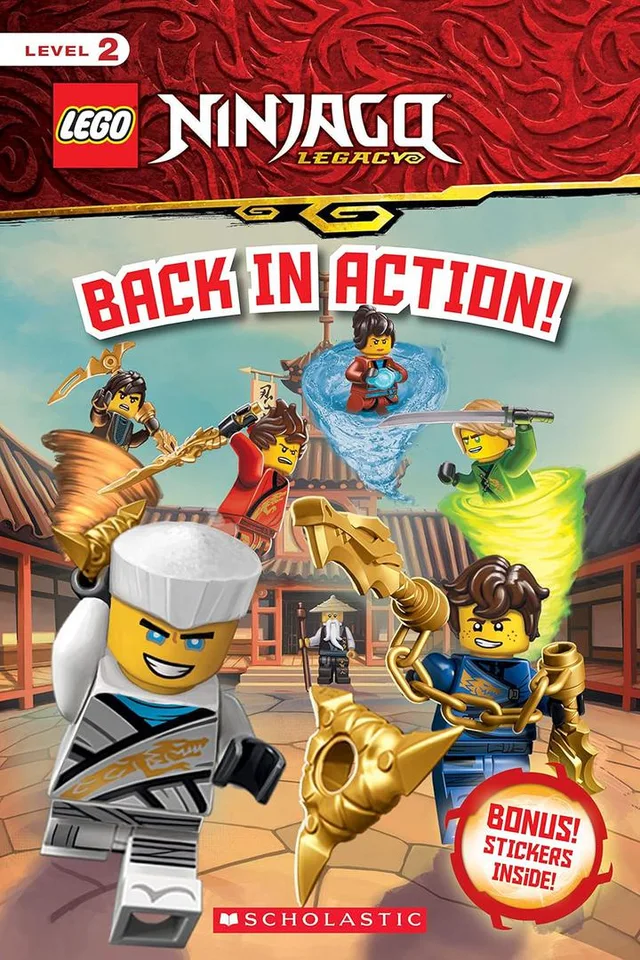 LEGO 9781338582833-1 Ninjago Legacy: Back in Action