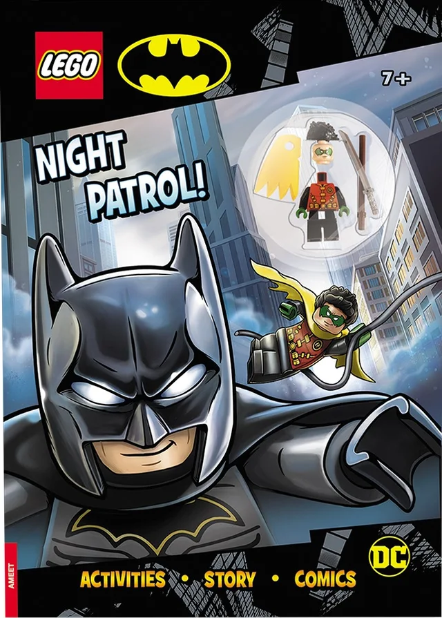 LEGO 9781338592412-1 DC Comics Batman: Night Patrol!