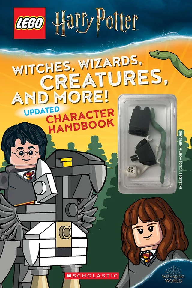 LEGO 9781338613667-1 Harry Potter: Witches, Wizards, Creatures, and More! UPDATED Character Handbook