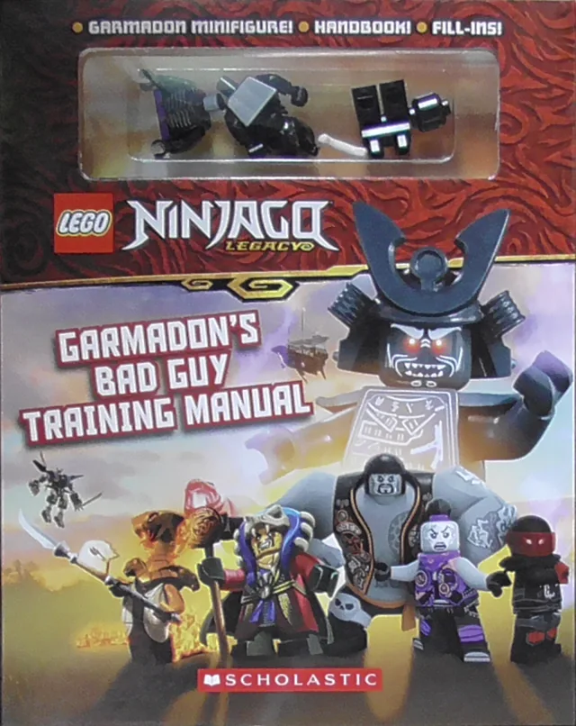 LEGO 9781338641646-1 Ninjago Legacy: Garmadon's Bad Guy Training Manual
