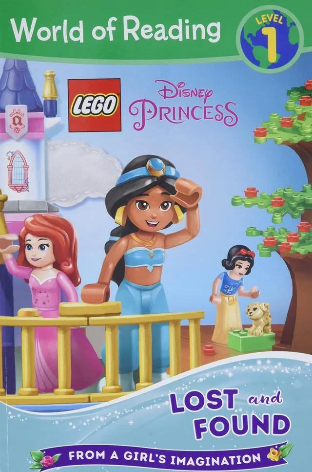 LEGO 9781368023047-1 World of Reading Level 1: Disney Princess: Lost and Found