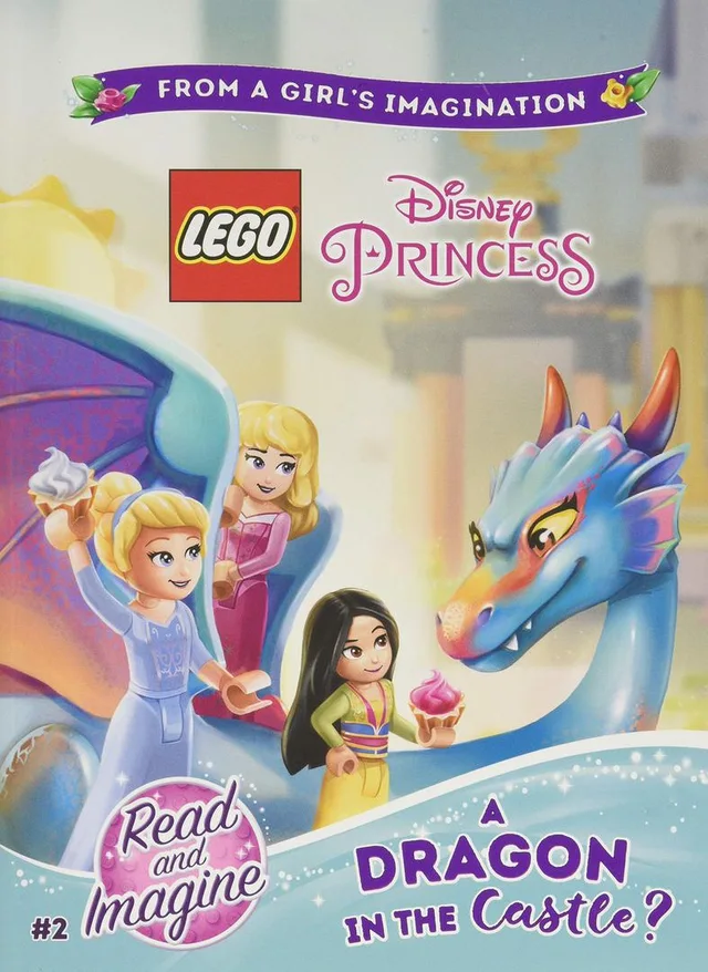 LEGO 9781368024150-1 Disney Princess: Chapter 2: A Dragon in the Castle?