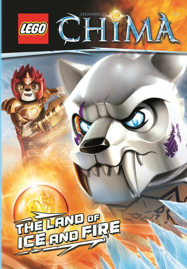 LEGO 9781405275996-1 Legends of Chima: The Land of Ice and Fire