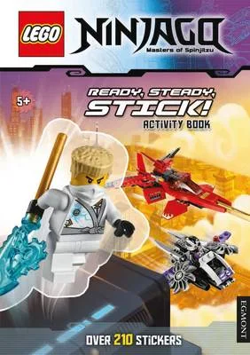 LEGO 9781405276009-1 Ninjago: Ready, Steady, Stick: Activity Book