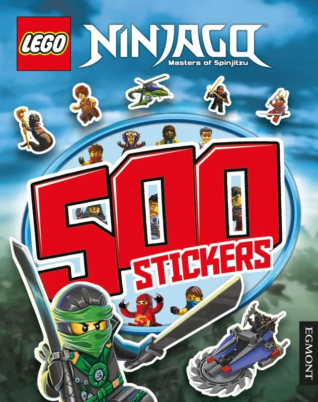 LEGO 9781405279024-1 Ninjago: 500 Stickers