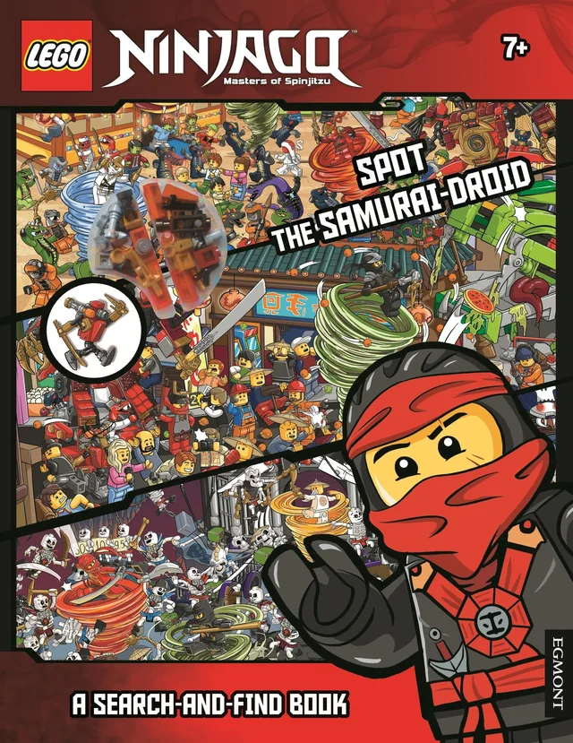LEGO 9781405279031-1 Ninjago: Spot The Samurai - Droid