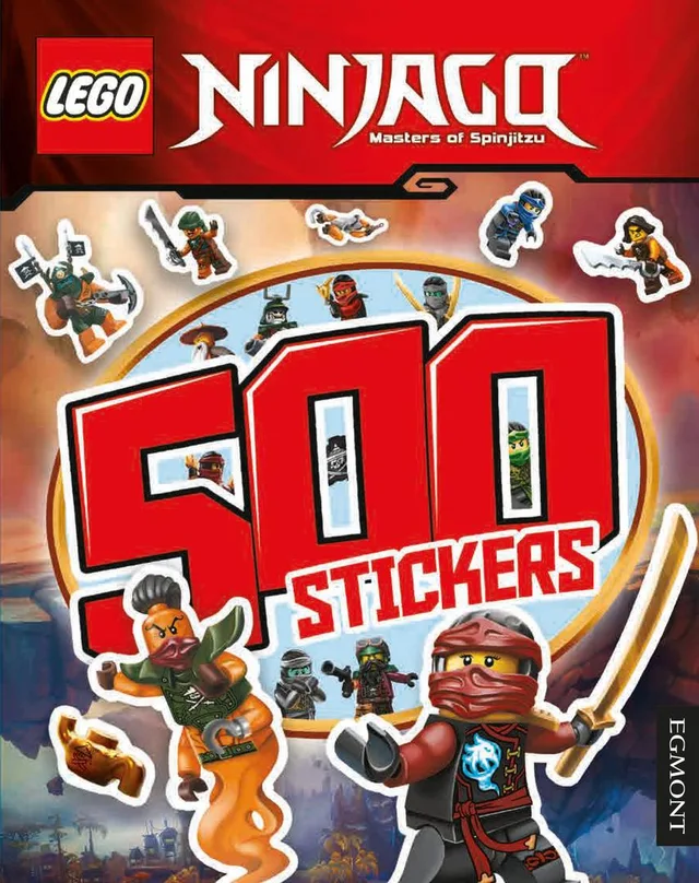 LEGO 9781405283205-1 Ninjago: 500 Stickers