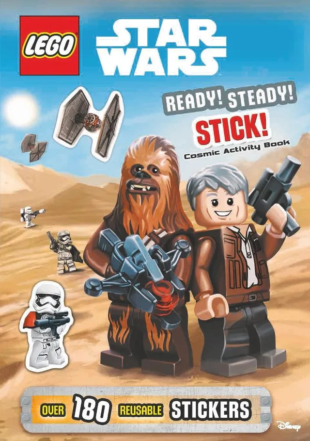 LEGO 9781405283229-1 Star Wars: Ready, Steady, Stick: Cosmic Activity Book