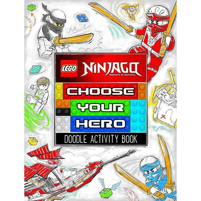 LEGO 9781405283243-1 Ninjago: Choose Your Hero: Doodle Activity Book