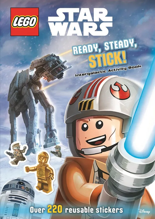 LEGO 9781405284349-1 Star Wars: Ready Steady Stick: Intergalactic Activity Book