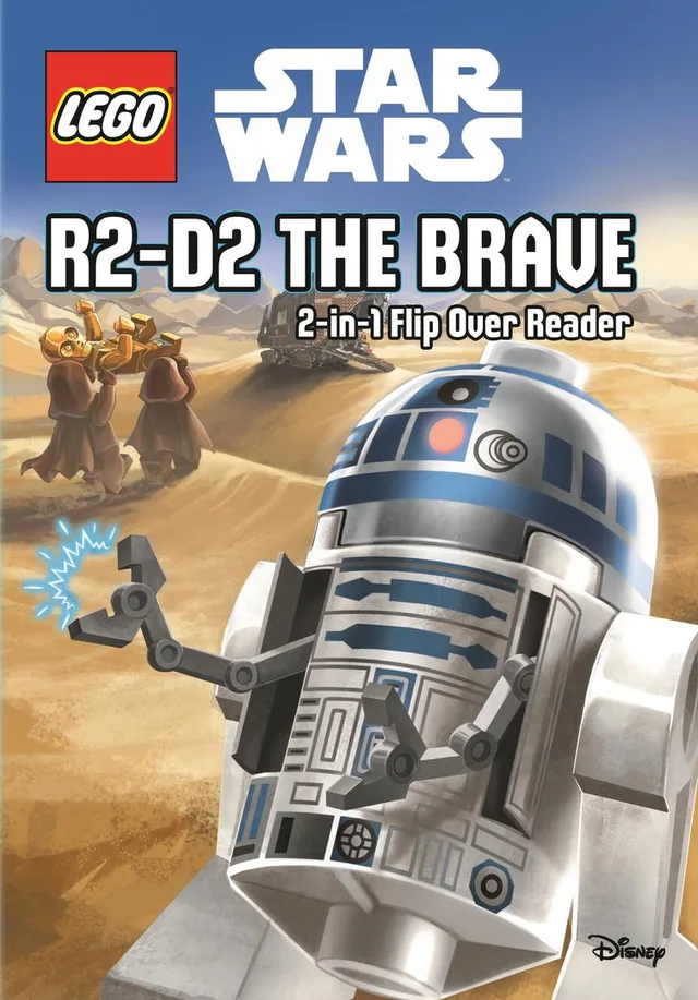 LEGO 9781405284967-1 Star Wars: R2-D2 The Brave/Han Solo's Adventures: 2-in-1 Flip Over Reader