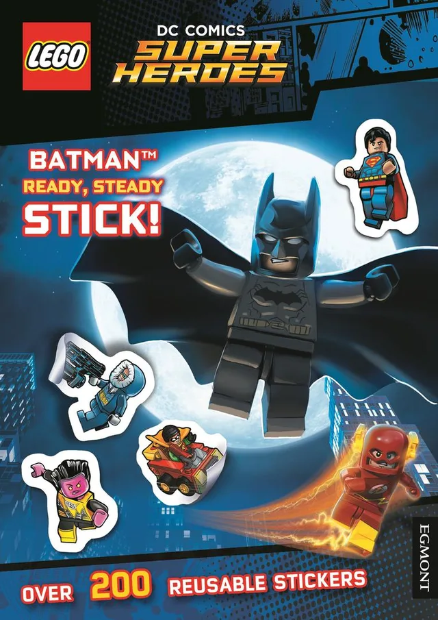 LEGO 9781405285698-1 DC Comics Super Heroes: Batman Ready, Steady, Stick