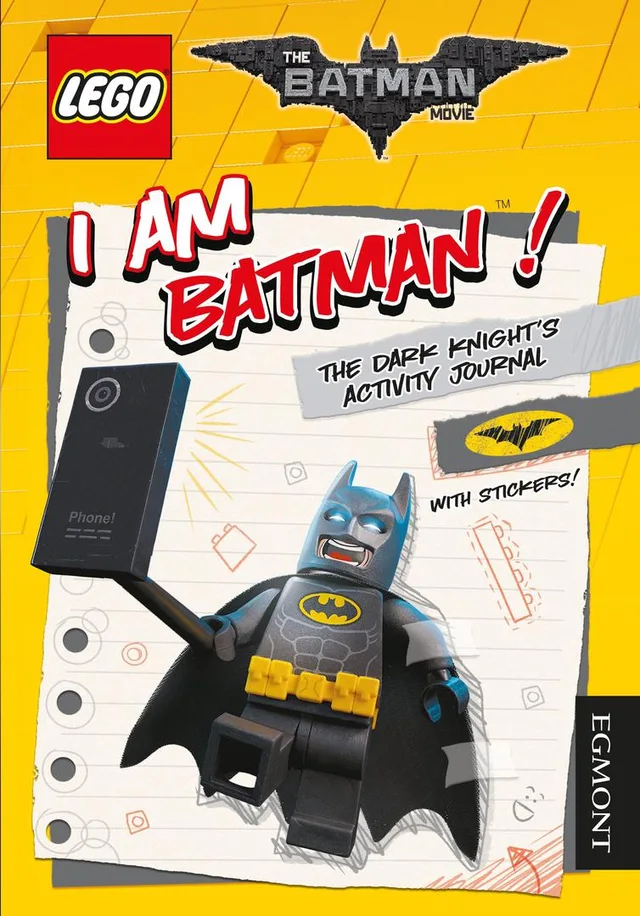 LEGO 9781405286275-1 The LEGO Batman Movie: I Am Batman: The Dark Knight's Activity Journal