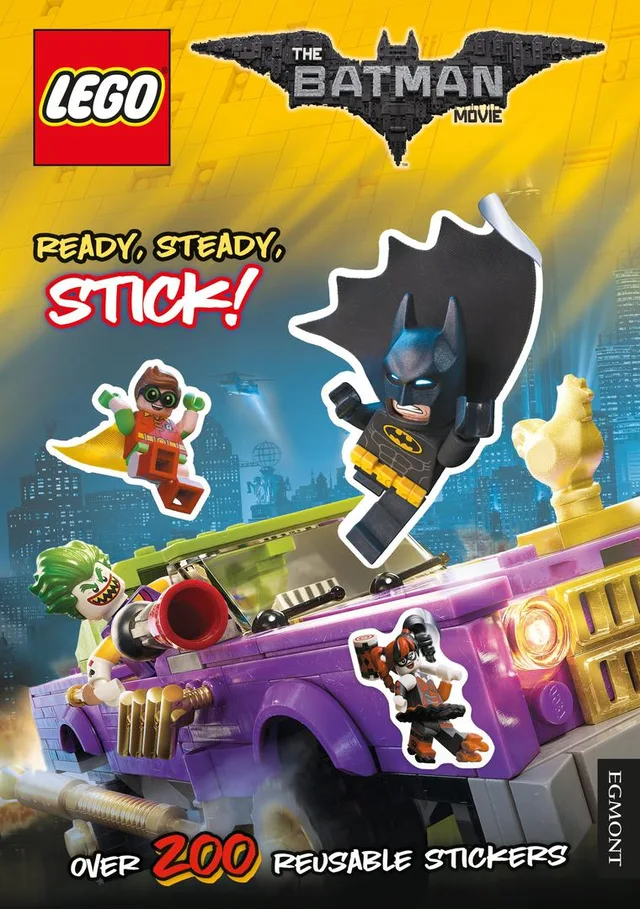 LEGO 9781405286657-1 The LEGO Batman Movie: Ready, Steady, Stick