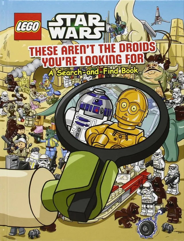 LEGO 9781407142586-1 Star Wars: These Aren't the Droids You're Looking For: A Search-and-Find Book