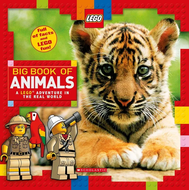 LEGO 9781407172330-1 Big Book of Animals: A LEGO Adventure in the Real World