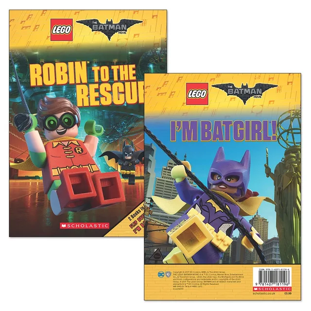 LEGO 9781407181196-1 The LEGO Batman Movie: Robin to the Rescue / I'm Batgirl: 2 Books in 1