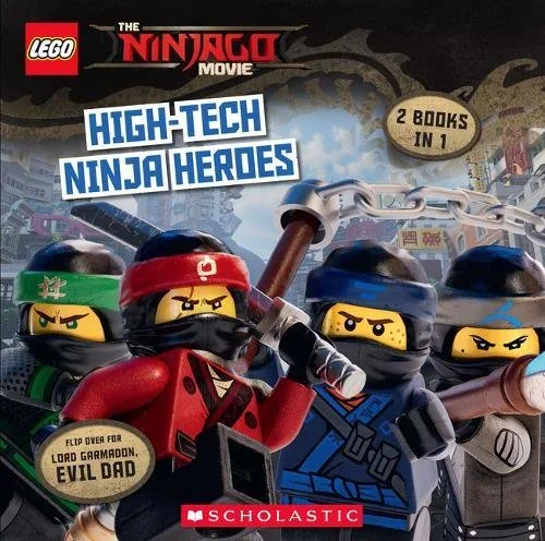 LEGO 9781407184616-1 The LEGO Ninjago Movie: High-Tech Ninja Heroes / Lord Garmadon, Evil Dad: 2 Books in 1