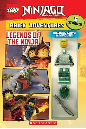 LEGO 9781407197081-1 Ninjago: Brick Adventures: Legends of the Ninja