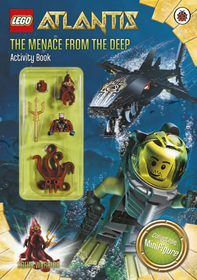 LEGO 9781409306269-1 Atlantis: The Menace from the Deep - Activity Book