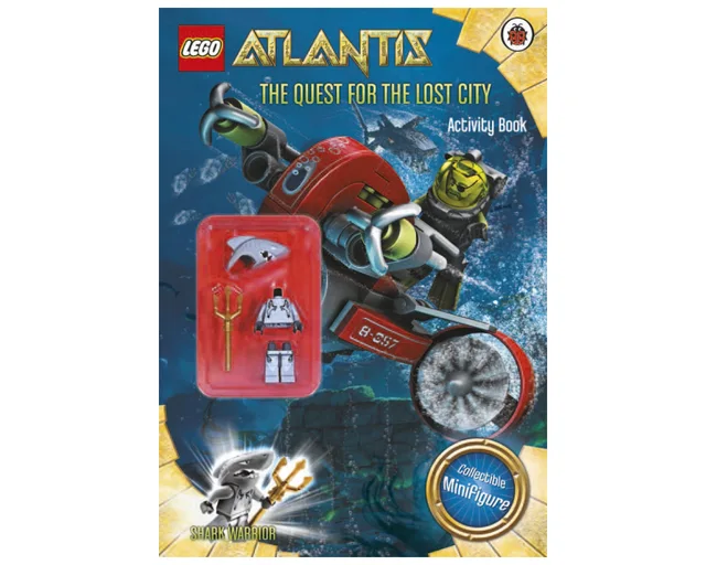 LEGO 9781409306276-1 Atlantis: The Quest For The Lost City - Activity Book