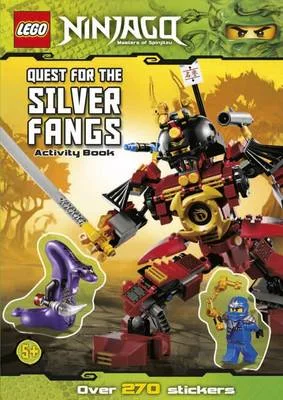 LEGO 9781409314011-1 Ninjago: Quest for the Silver Fangs: Activity Book