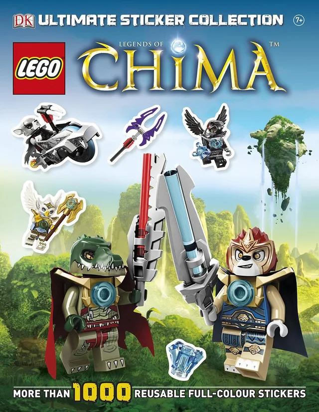 LEGO 9781409330868-1 Legends of Chima: Ultimate Sticker Collection