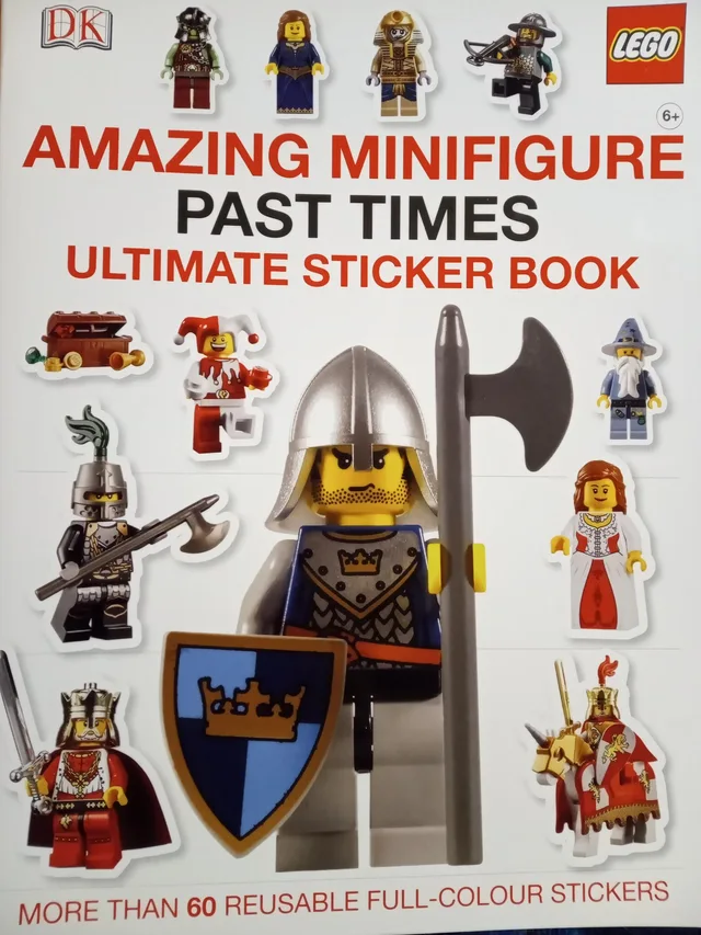 LEGO 9781409338123-1 Amazing Minifigure Past Times: Ultimate Sticker Book