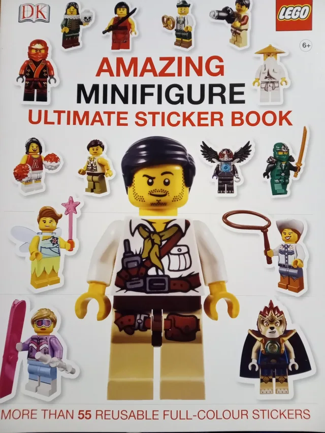 LEGO 9781409338147-1 Amazing Minifigure: Ultimate Sticker Book