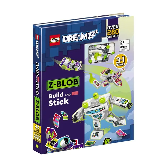 LEGO 9781464235344-1 Dreamzzz: Build and Stick: Z-Blob