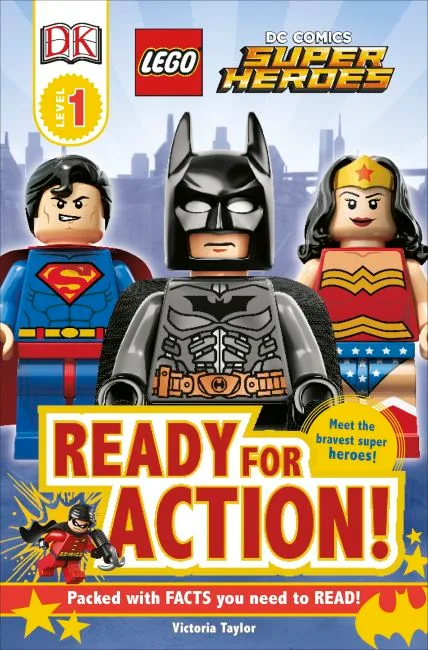 LEGO 9781465401748-1 DK Readers Level 1: DC Comics Super Heroes: Ready for Action!