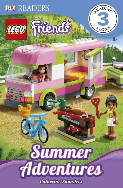 LEGO 9781465402592-1 DK Readers Level 3: Friends: Summer Adventures