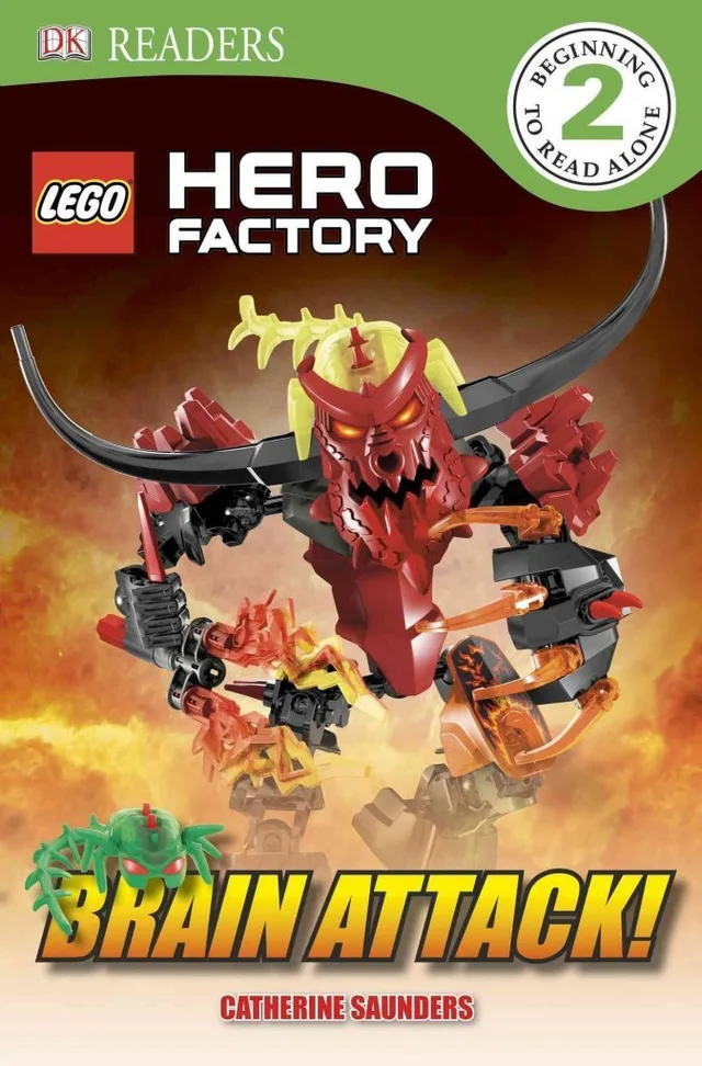 LEGO 9781465402653-1 DK Readers Level 2: Hero Factory: Brain Attack
