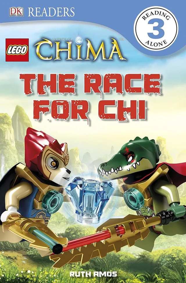 LEGO 9781465408655-1 DK Readers Level 3: Legends of Chima: The Race for Chi