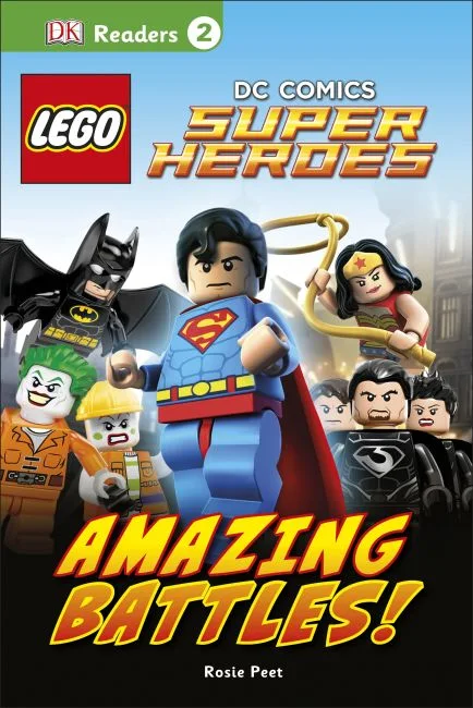 LEGO 9781465430120-1 DK Readers Level 2: DC Comics Super Heroes: Amazing Battles!