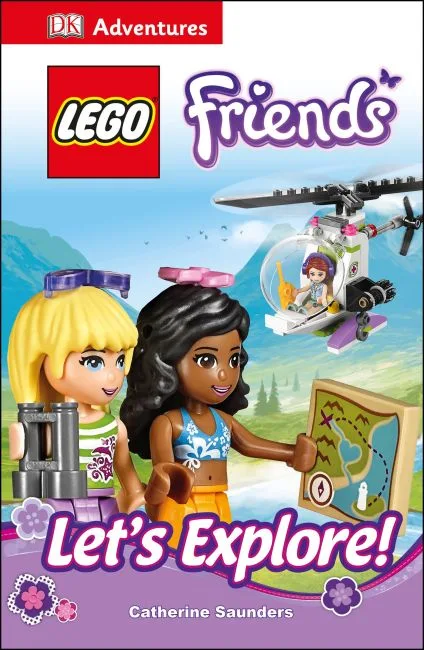 LEGO 9781465436849-1 DK Adventures Friends: Let's Explore!